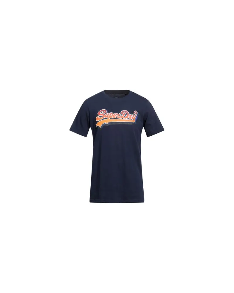 Superdry. TOPS - T-shirtsauf YOOX.COM Marineblau