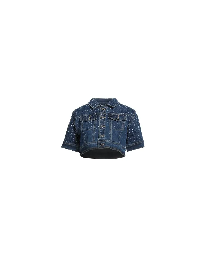 No Secrets JACKEN & MÄNTEL - Jeansjacken/Mäntelauf YOOX.COM Blau