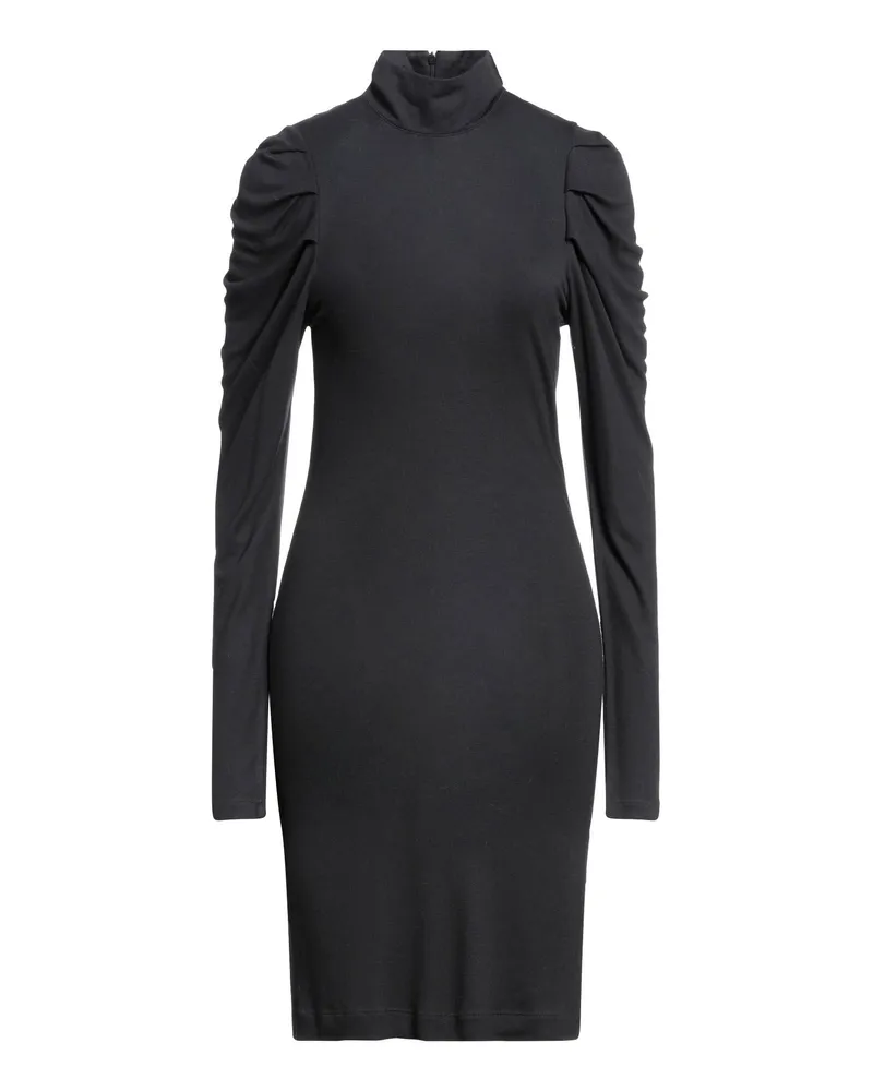 Dondup Midi-Kleid Schwarz