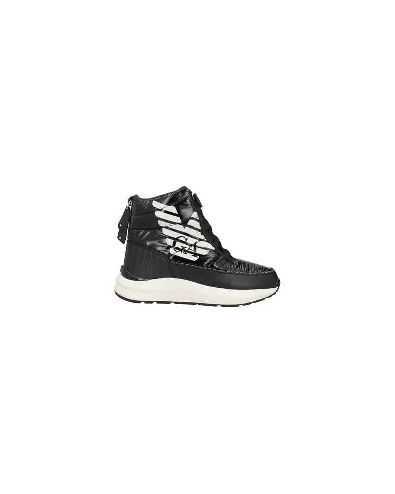 EA7 SCHUHE - Stiefelettenauf YOOX.COM Schwarz