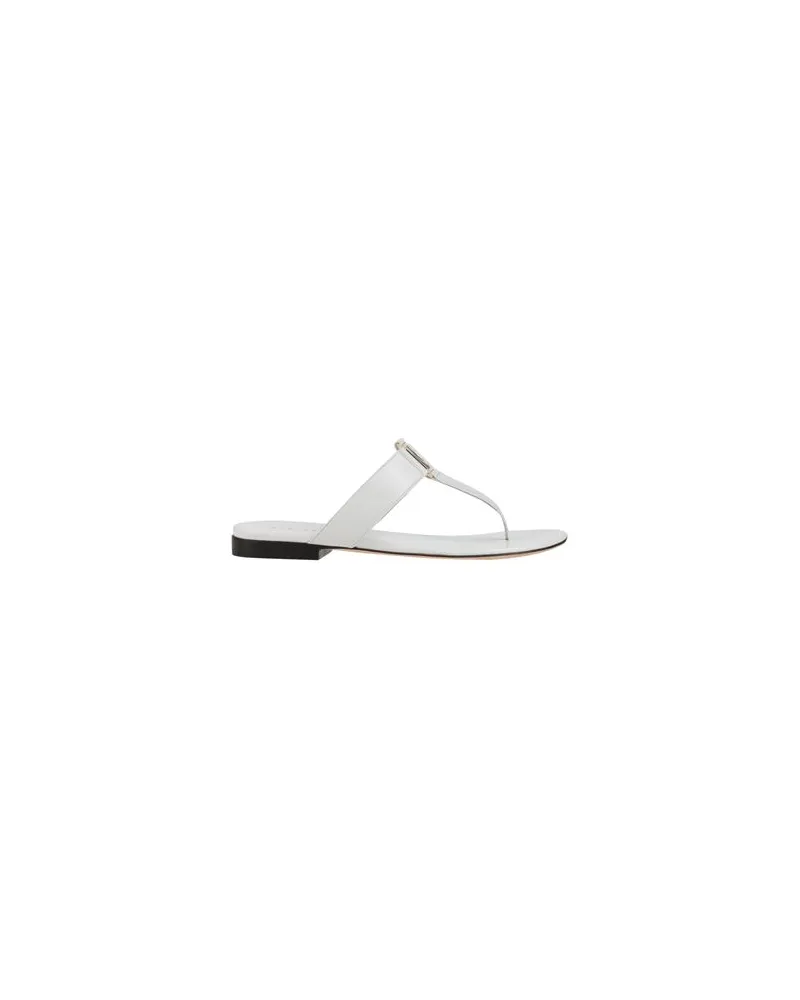 Mia Becar SCHUHE - Zehentrennerauf YOOX.COM Weiß