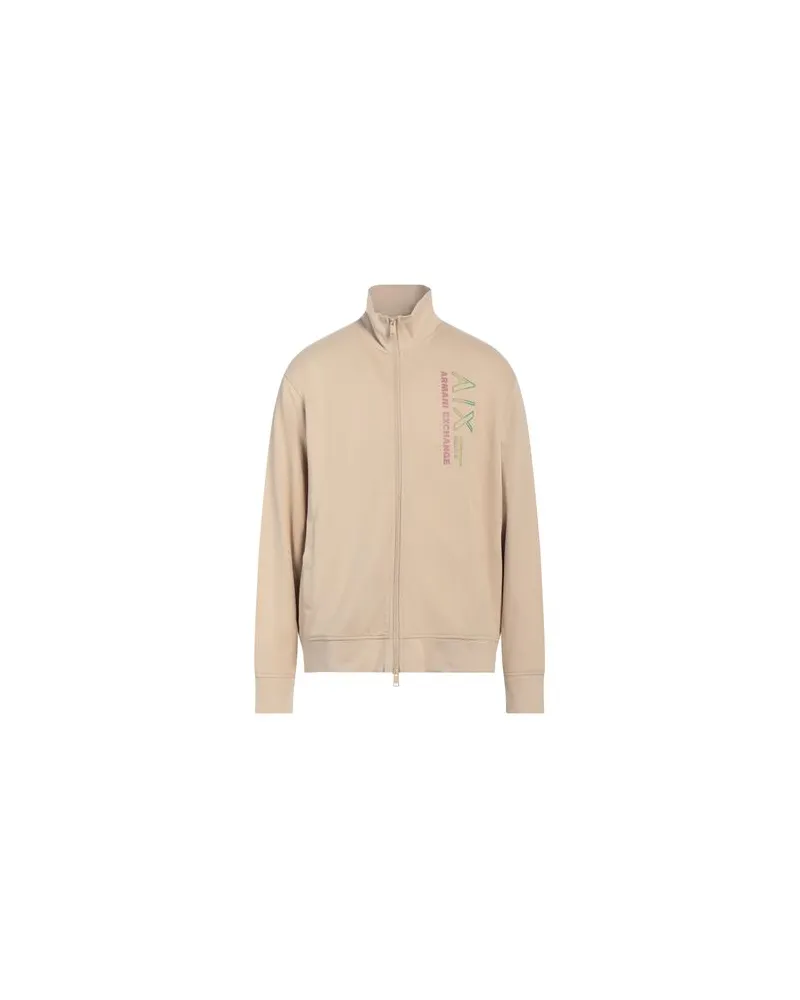 Armani Exchange TOPS - Sweatshirtsauf YOOX.COM Beige