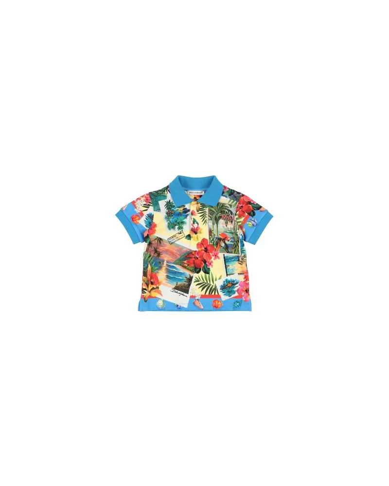Dolce & Gabbana TOPS - Poloshirtsauf YOOX.COM Azurblau