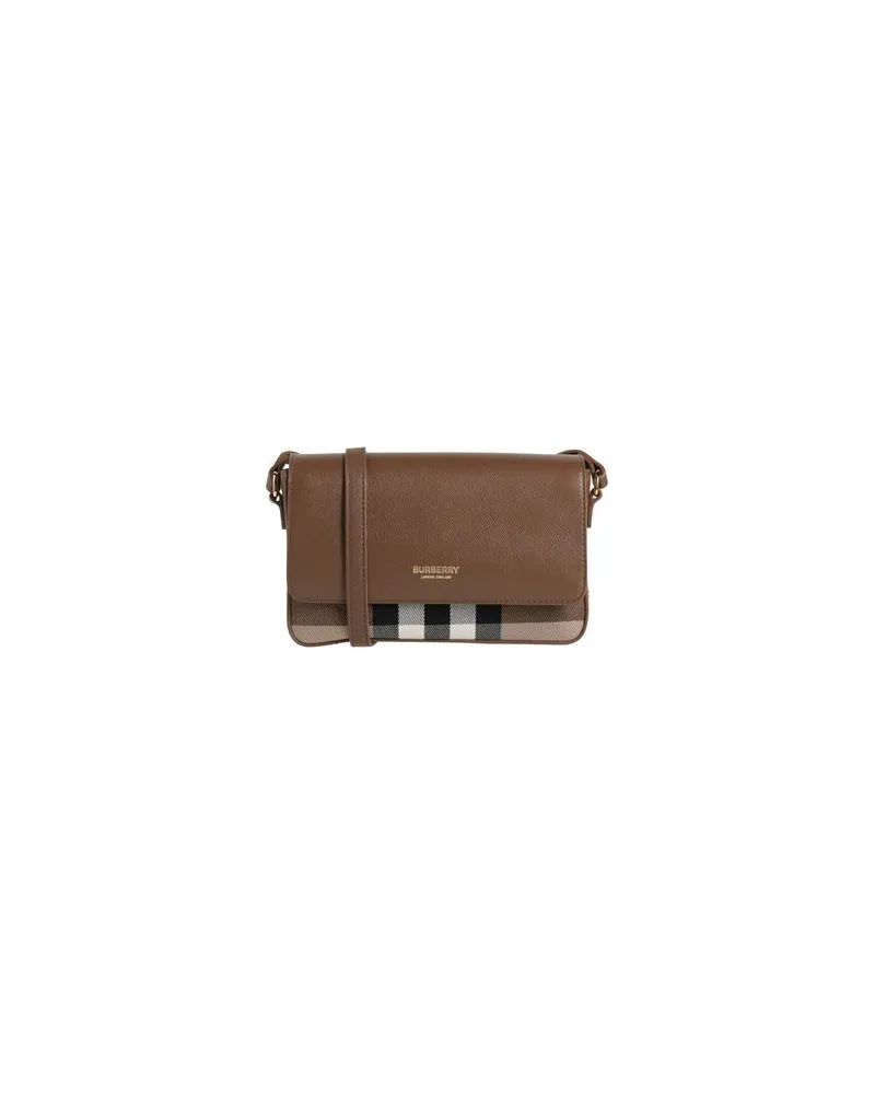 Burberry TASCHEN - Umhängetascheauf YOOX.COM Braun