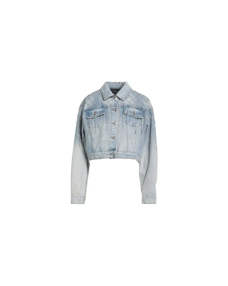 Maje JACKEN & MÄNTEL - Jeansjacken/Mäntelauf YOOX.COM Blau