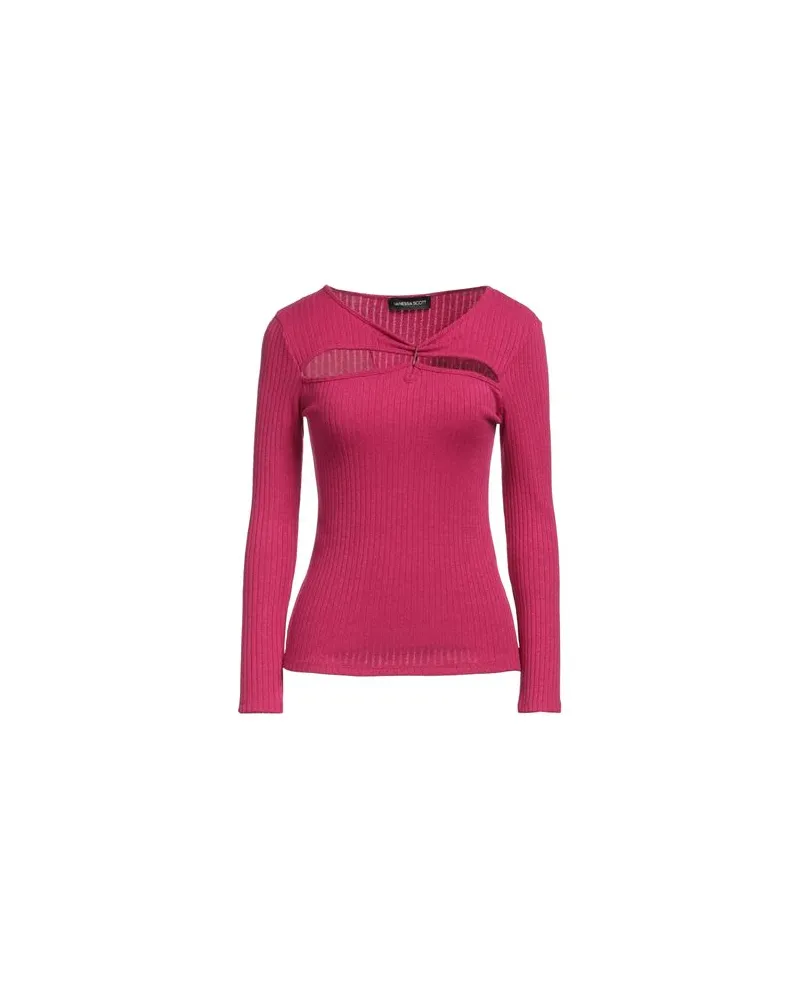 Vanessa Scott STRICKWAREN - Pulloverauf YOOX.COM Magenta