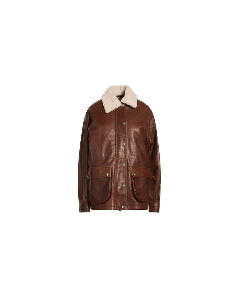 HALFBOY JACKEN & MÄNTEL - Mäntelauf YOOX.COM Braun