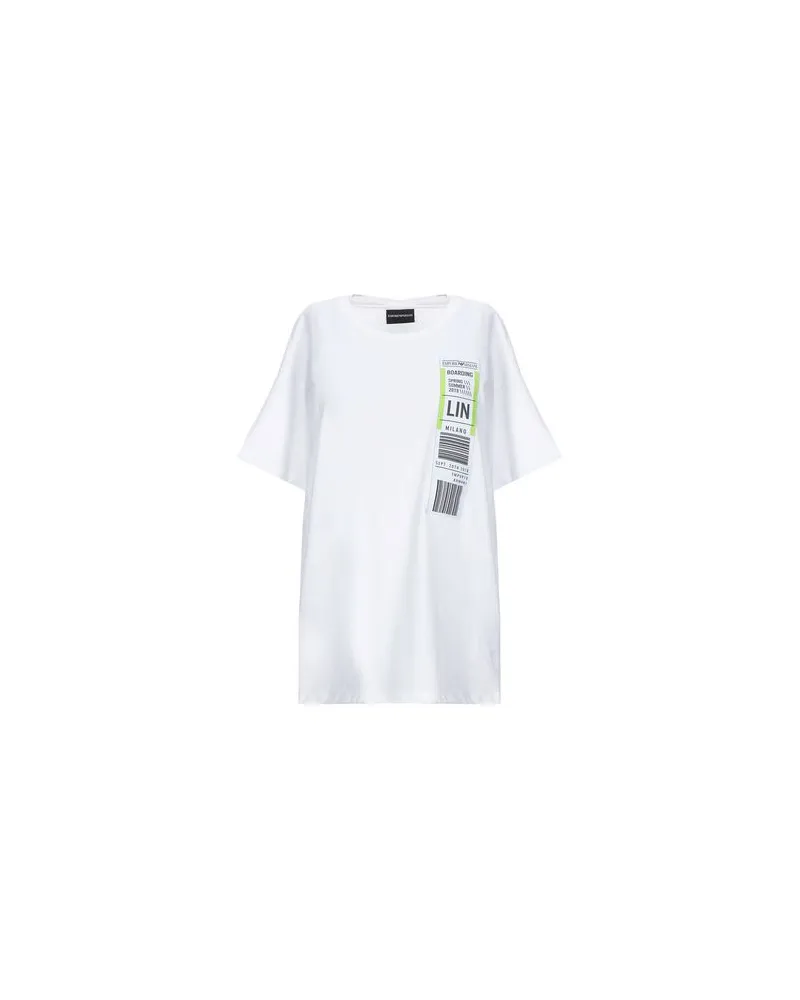 Emporio Armani TOPS - T-shirtsauf YOOX.COM Weiß