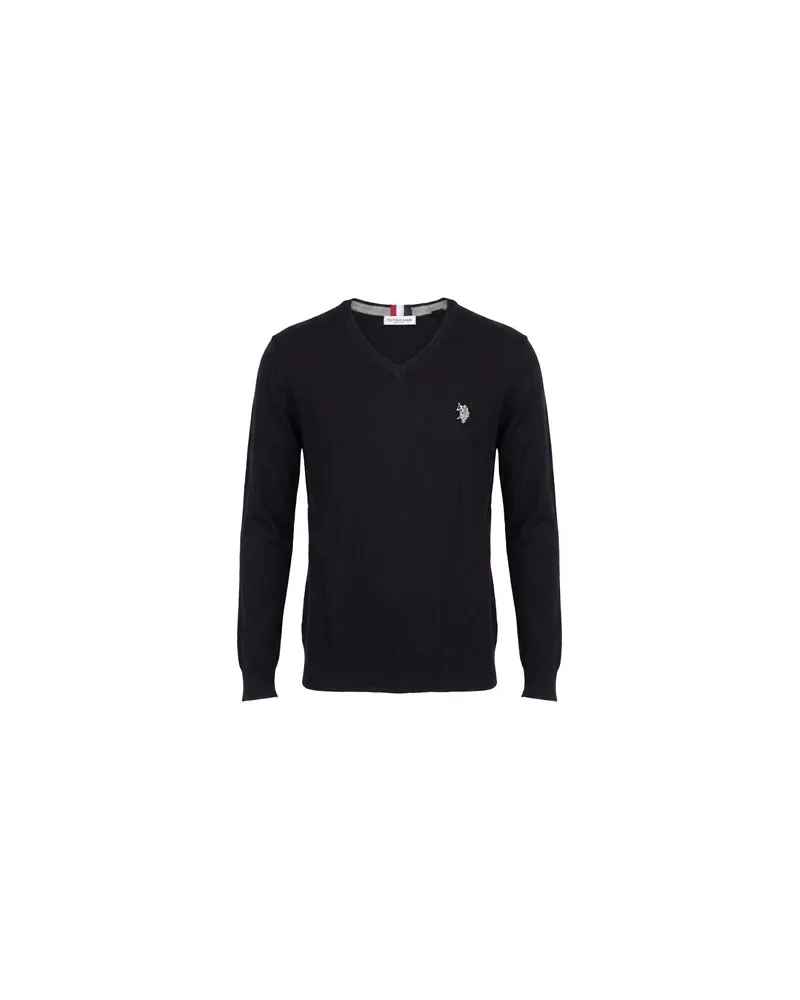 U.S. Polo Assn.  U POLO ASSN. - STRICKWAREN - Pulloverauf YOOX.COM Schwarz