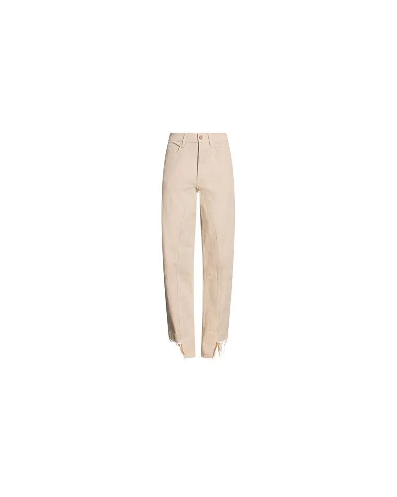 Jil Sander HOSEN & RÖCKE - Jeanshosenauf YOOX.COM Hellbraun