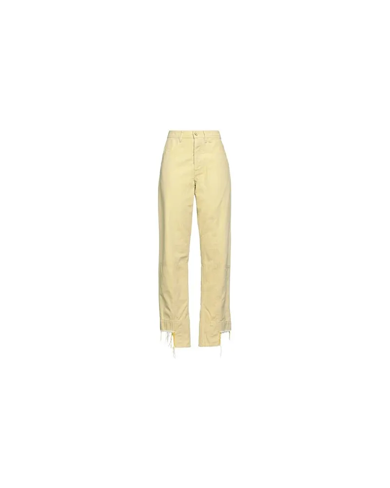 Jil Sander HOSEN & RÖCKE - Jeanshosenauf YOOX.COM Gelb