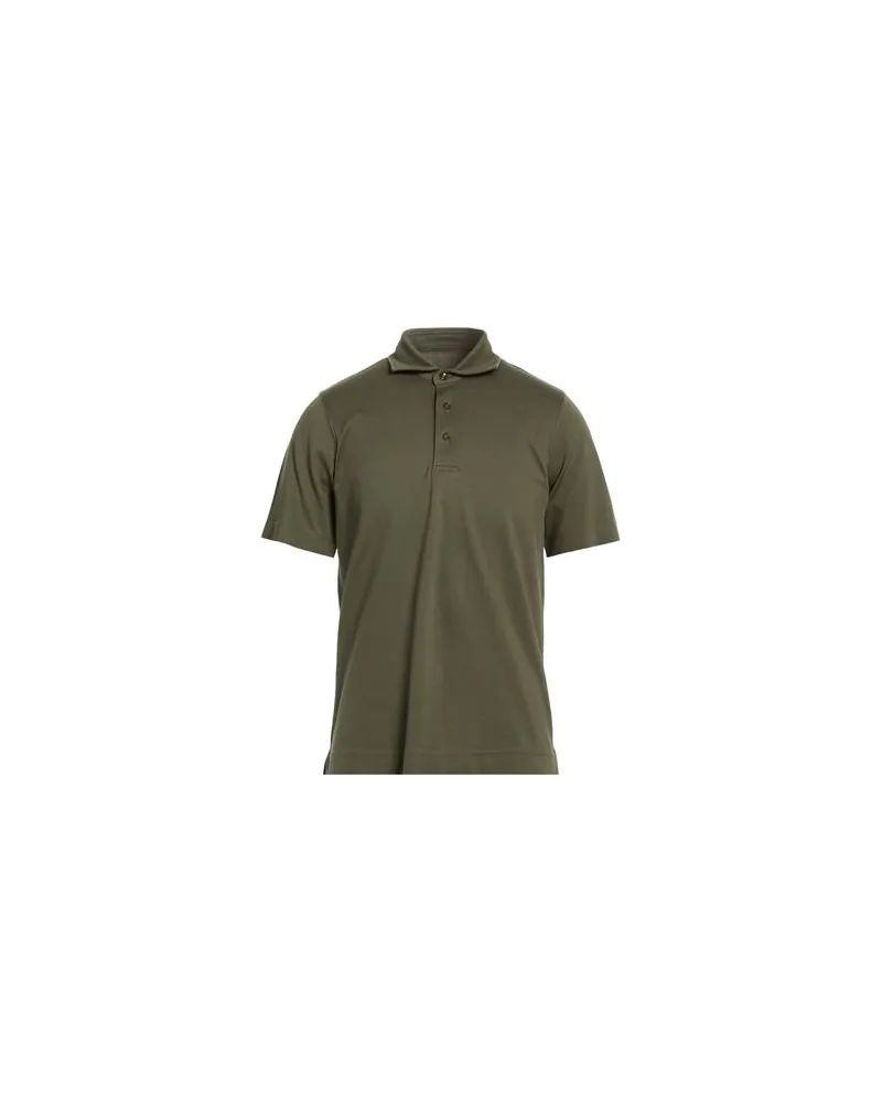 CIRCOLO 1901 TOPS - Poloshirtsauf YOOX.COM Militärgrün