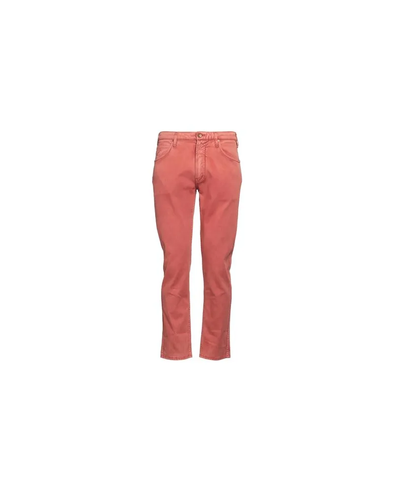 Hand Picked HOSEN & RÖCKE - Jeanshosenauf YOOX.COM Rostrot