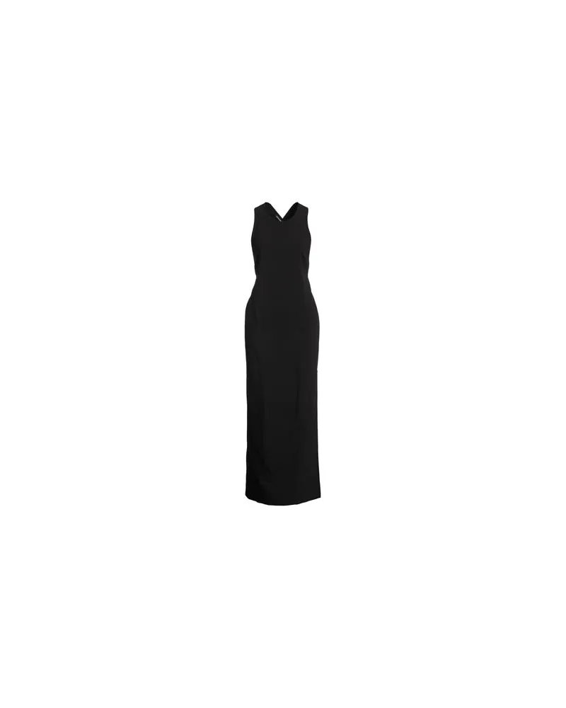Department 5 KLEIDER - Maxi-Kleiderauf YOOX.COM Schwarz