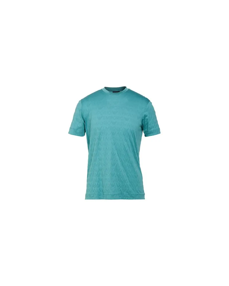 Emporio Armani TOPS - T-shirtsauf YOOX.COM Tūrkis