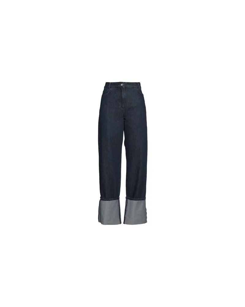 Patrizia Pepe HOSEN & RÖCKE - Jeanshosenauf YOOX.COM Blau