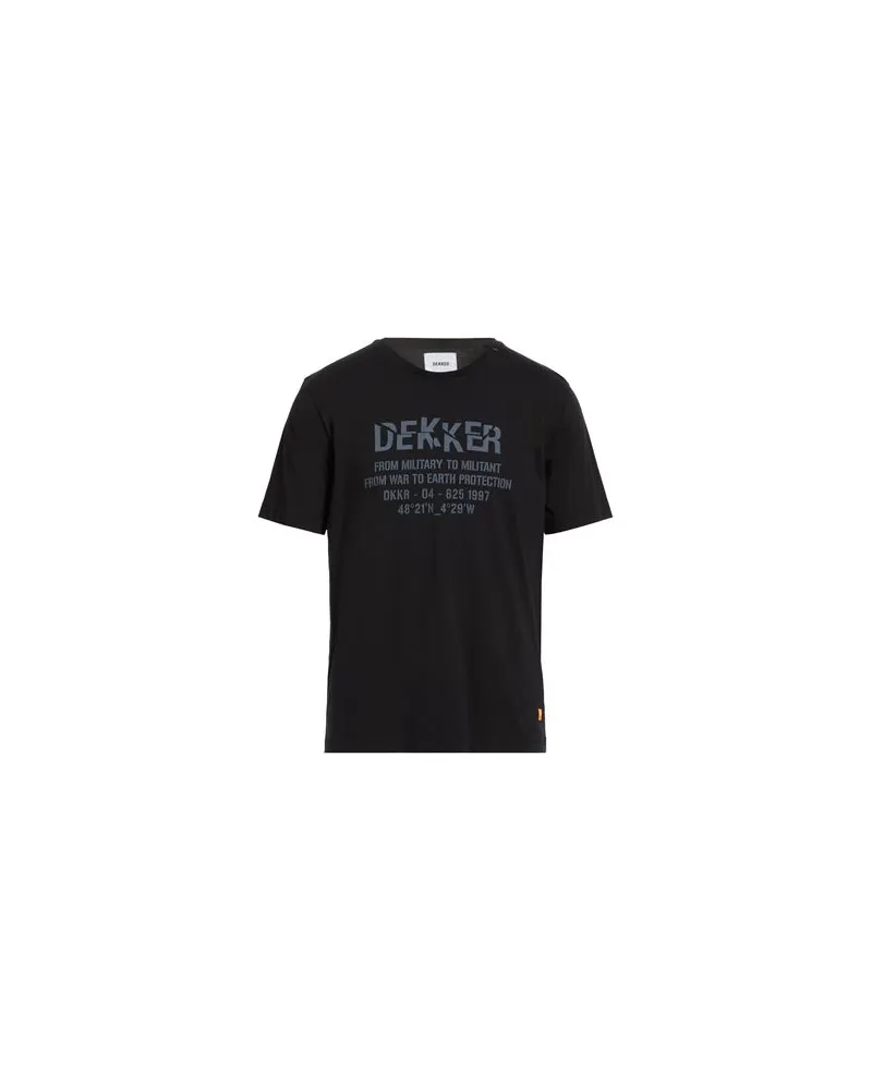 DEKKER TOPS - T-shirtsauf YOOX.COM Schwarz