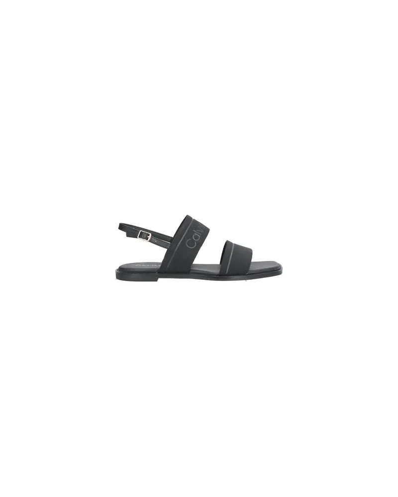 Calvin Klein SCHUHE - Sandalenauf YOOX.COM Schwarz