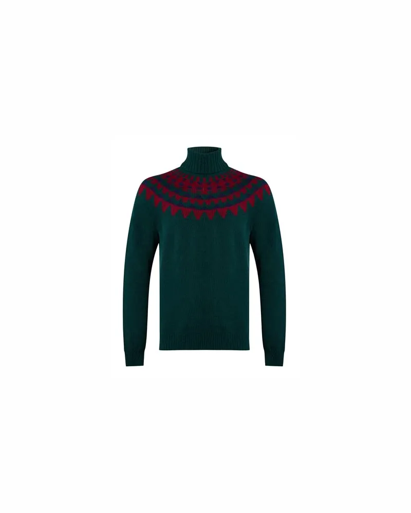 Zanone STRICKWAREN - Rollkragenpulloverauf YOOX.COM Dunkelgrün