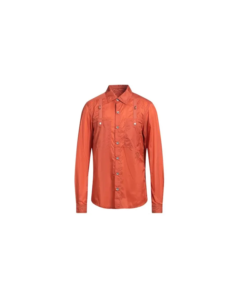 DRKSHDW by Rick Owens TOPS - Hemdenauf YOOX.COM Rostrot