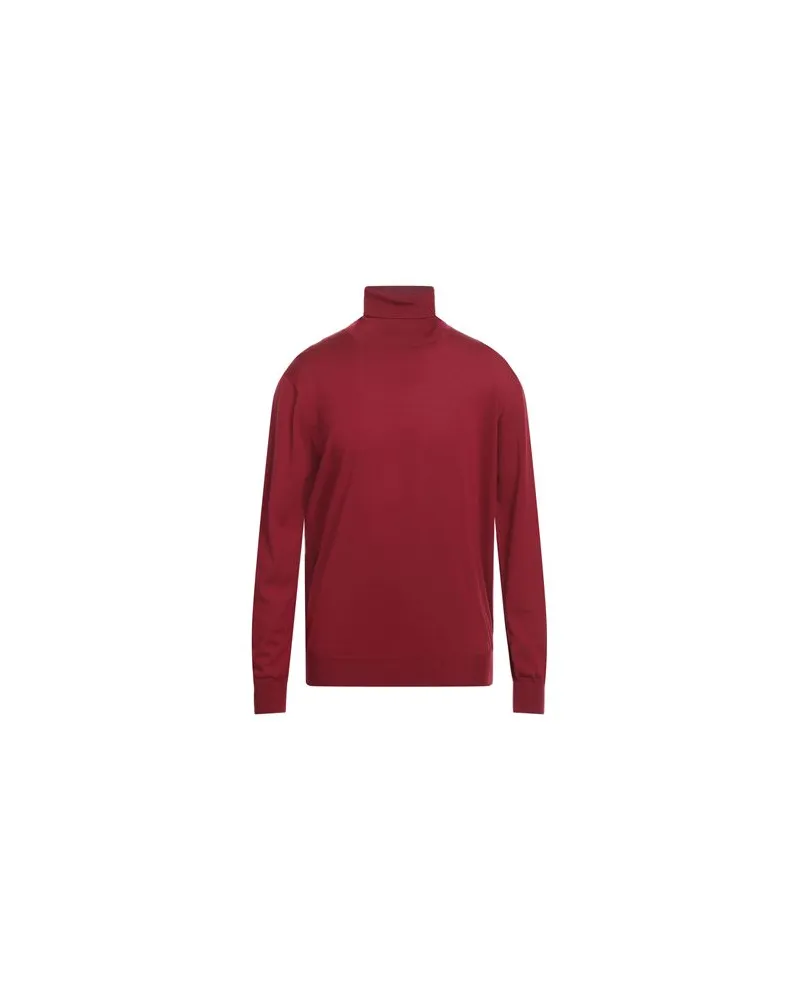 Filippo de Laurentiis STRICKWAREN - Rollkragenpulloverauf YOOX.COM Bordeaux
