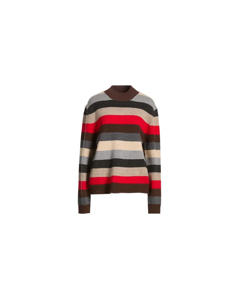 Tory Burch STRICKWAREN - Rollkragenpulloverauf YOOX.COM Dunkelbraun