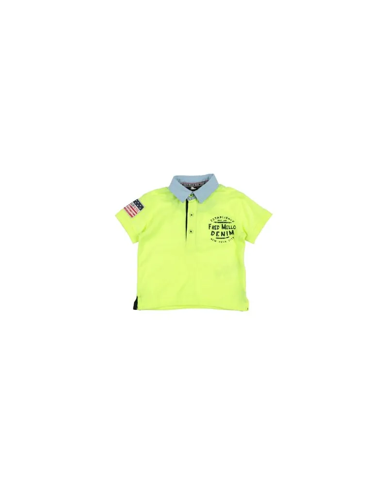 Fred Mello TOPS - Poloshirtsauf YOOX.COM Limettengrün