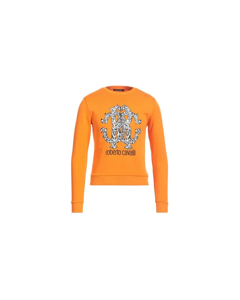 Roberto Cavalli TOPS - Sweatshirtsauf YOOX.COM Orange