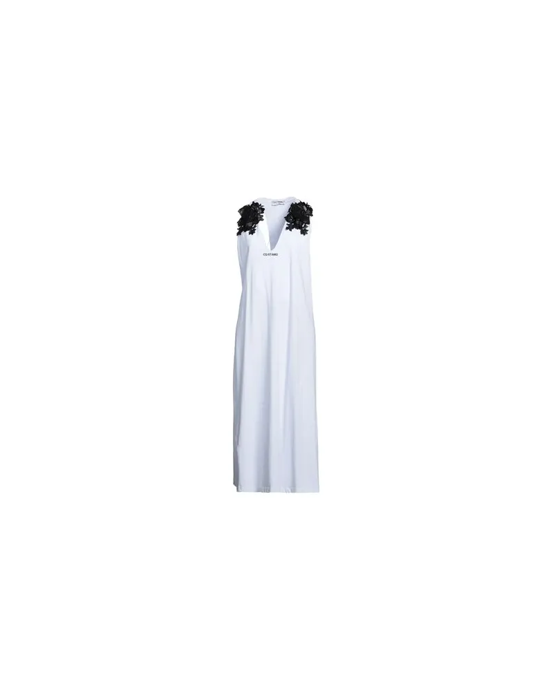 Odi et Amo KLEIDER - Midi-Kleiderauf YOOX.COM Weiß