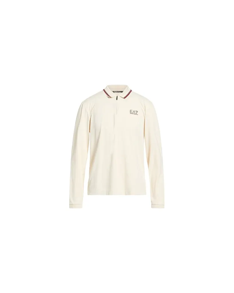 EA7 TOPS - Poloshirtsauf YOOX.COM Elfenbein