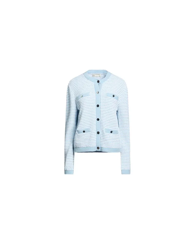 Tory Burch STRICKWAREN - Strickjackenauf YOOX.COM Azurblau