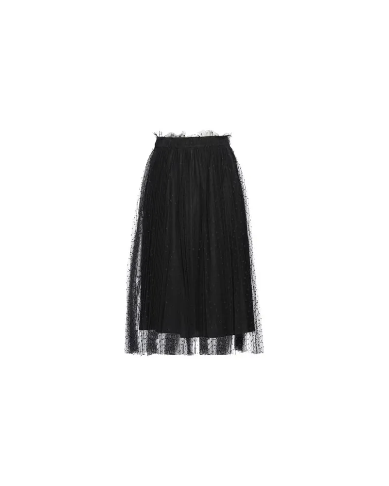 RED Valentino HOSEN & RÖCKE - Midi-Röckeauf YOOX.COM Schwarz