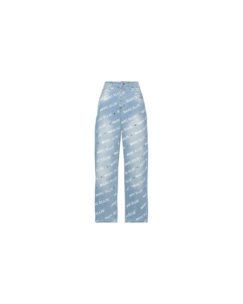 MARC ELLIS HOSEN & RÖCKE - Jeanshosenauf YOOX.COM Blau
