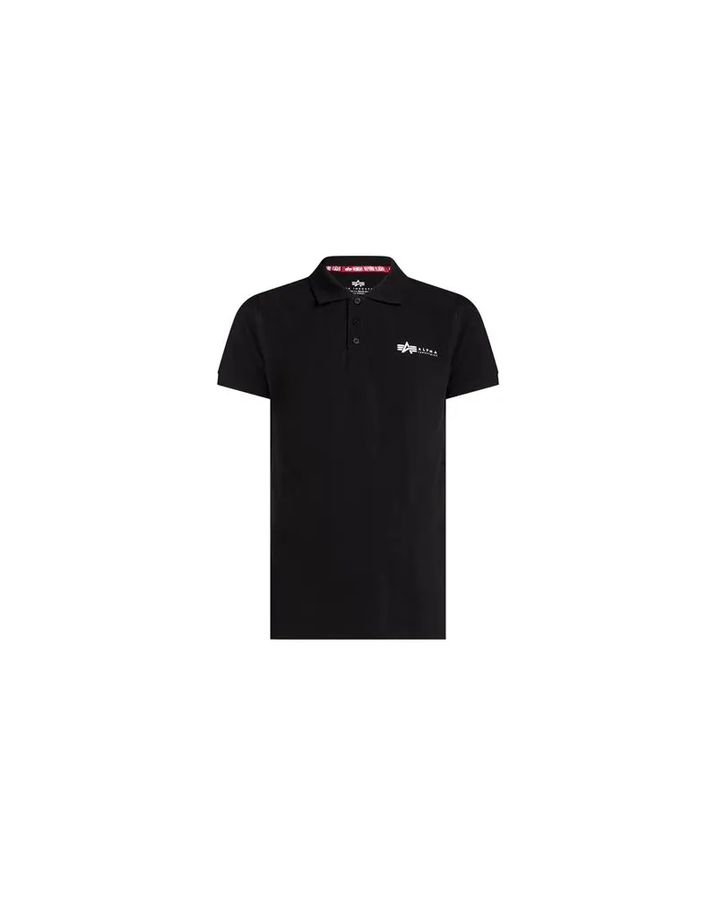 Alpha Industries TOPS - Poloshirtsauf YOOX.COM Schwarz