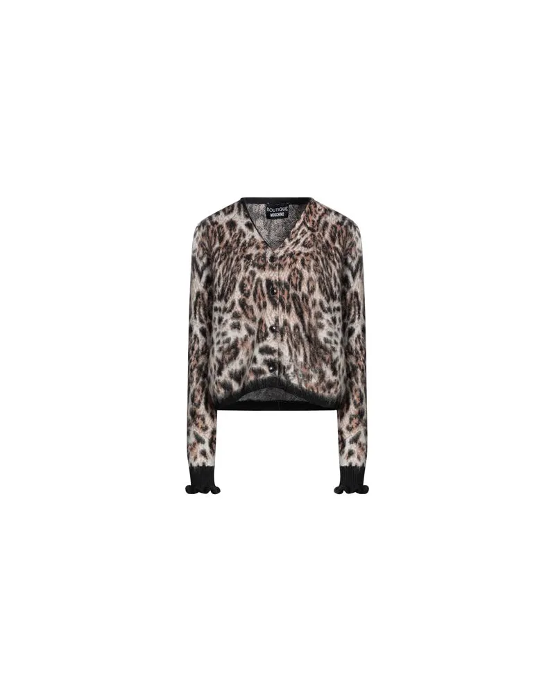 Moschino STRICKWAREN - Strickjackenauf YOOX.COM Beige