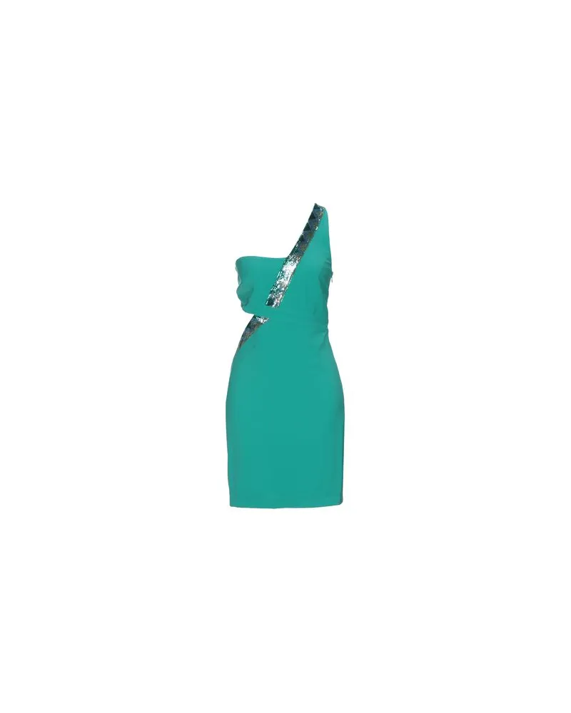 Custo Barcelona KLEIDER - Mini-Kleiderauf YOOX.COM Smaragdgrün