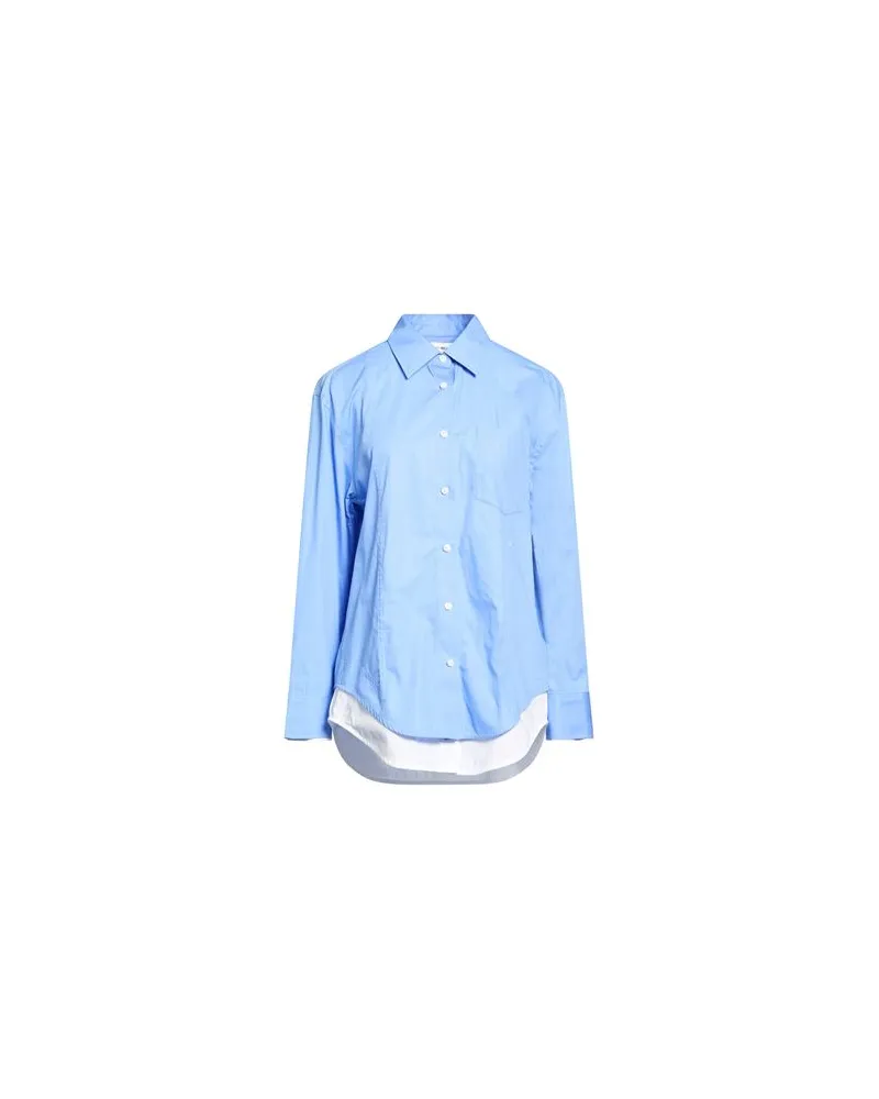 Victoria Beckham TOPS - Hemdenauf YOOX.COM Hellblau