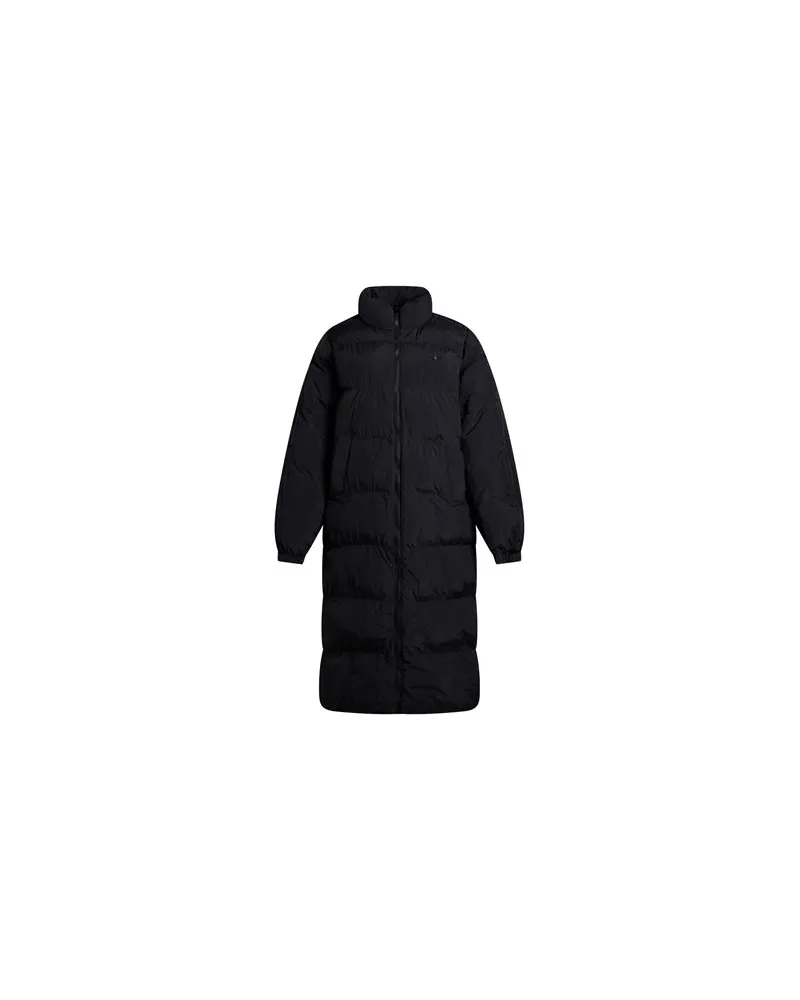 adidas LONG PUFFER - JACKEN & MÄNTEL - Pufferjacken & Daunenjackenauf YOOX.COM Schwarz