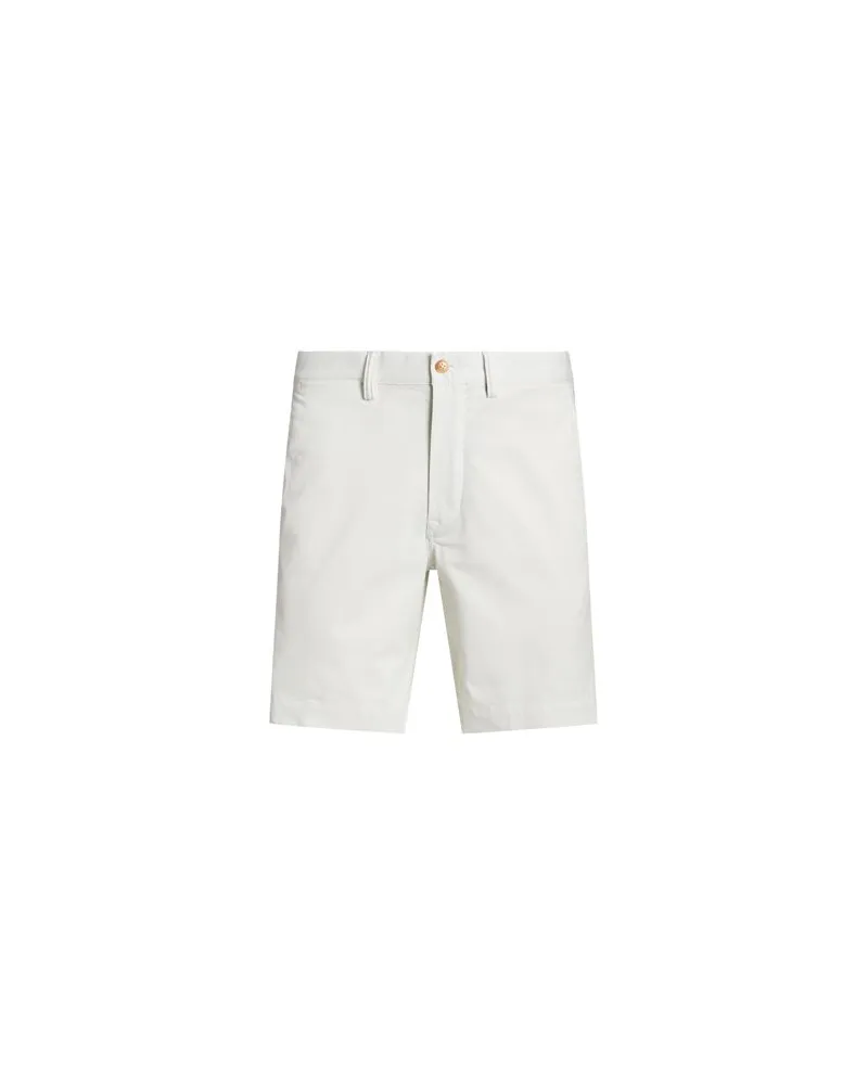 Ralph Lauren 8-INCH STRETCH STRAIGHT FIT TWILL SHORT  - HOSEN & RÖCKE - Shorts & Bermudashortsauf YOOX.COM Weiß
