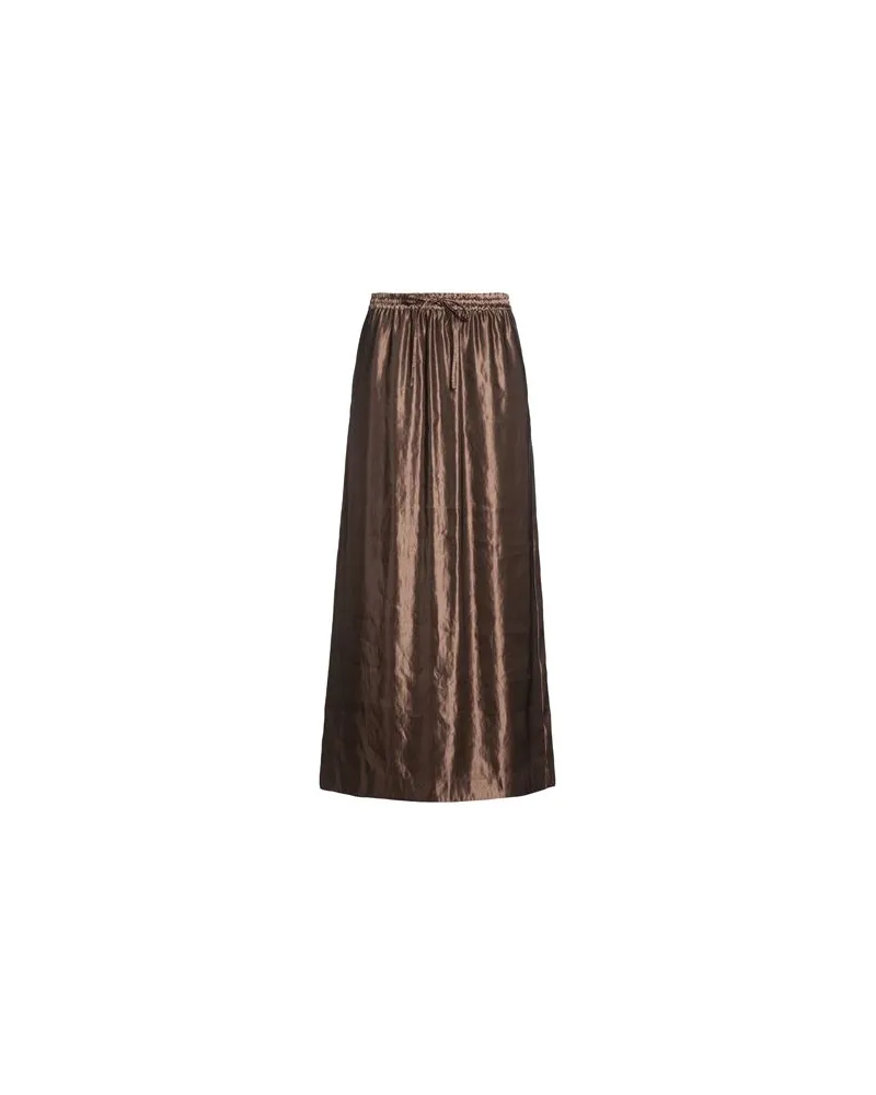 Loulou Studio HOSEN & RÖCKE - Maxi-Röckeauf YOOX.COM Dunkelbraun