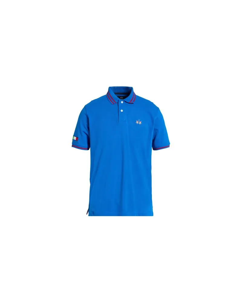 La Martina TOPS - Poloshirtsauf YOOX.COM Blau