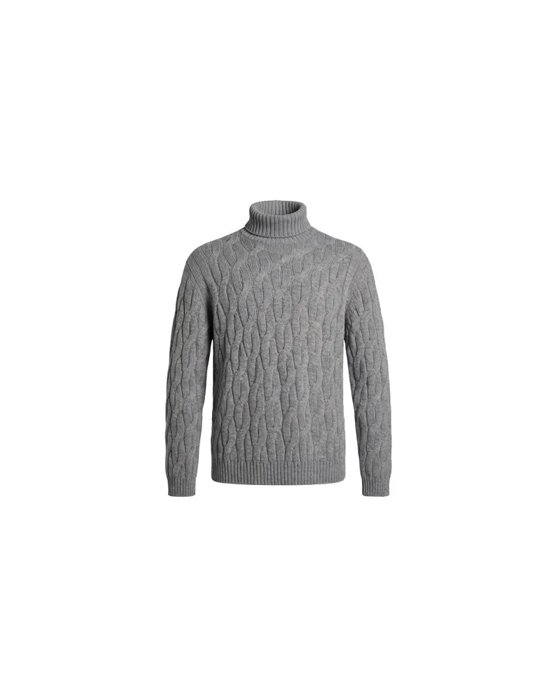Zanone STRICKWAREN - Rollkragenpulloverauf YOOX.COM Grau
