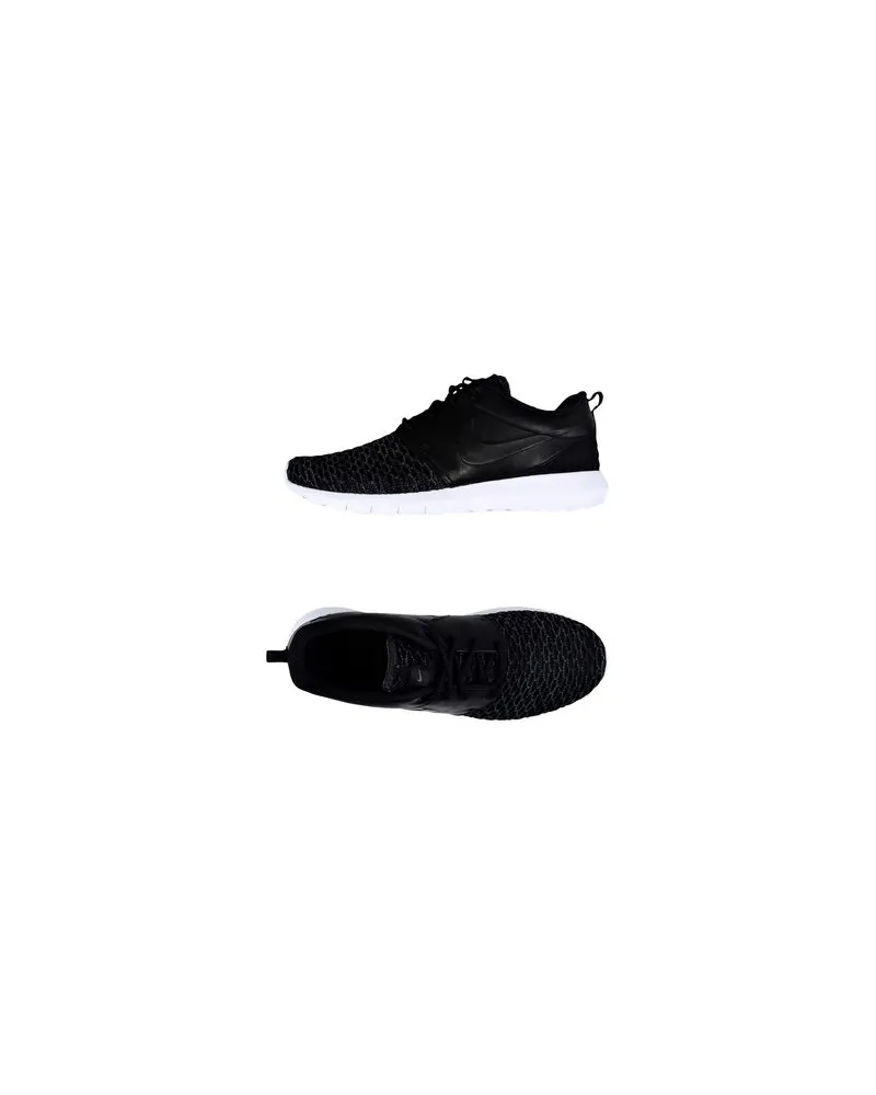 Nike ROSHE NM FLYKNIT PREMIUM   - ROSHE NM FLYKNIT PREMIUM - SCHUHE - Sneakersauf YOOX.COM Schwarz