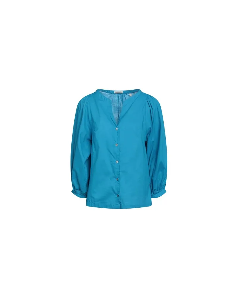 Camicettasnob TOPS - Hemdenauf YOOX.COM Azurblau
