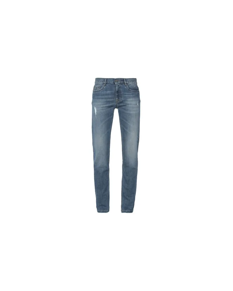 Bikkembergs HOSEN & RÖCKE - Jeanshosenauf YOOX.COM Blau