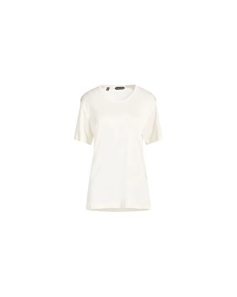 Tom Ford TOPS - T-shirtsauf YOOX.COM Weiß