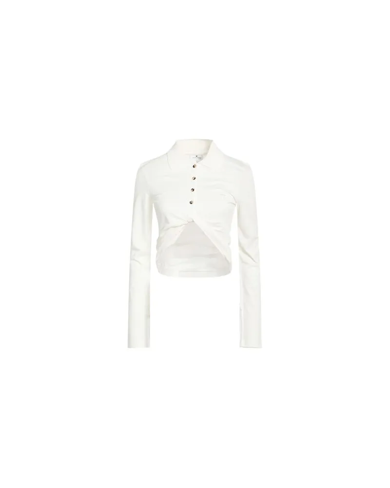 Courrèges TOPS - Poloshirtsauf YOOX.COM Weiß