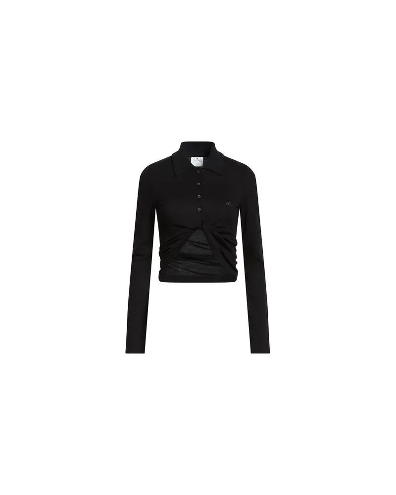 Courrèges TOPS - Poloshirtsauf YOOX.COM Schwarz