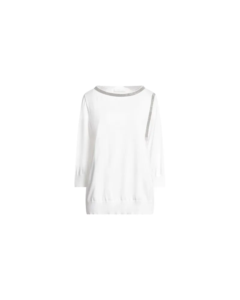 Fabiana Filippi STRICKWAREN - Pulloverauf YOOX.COM Weiß