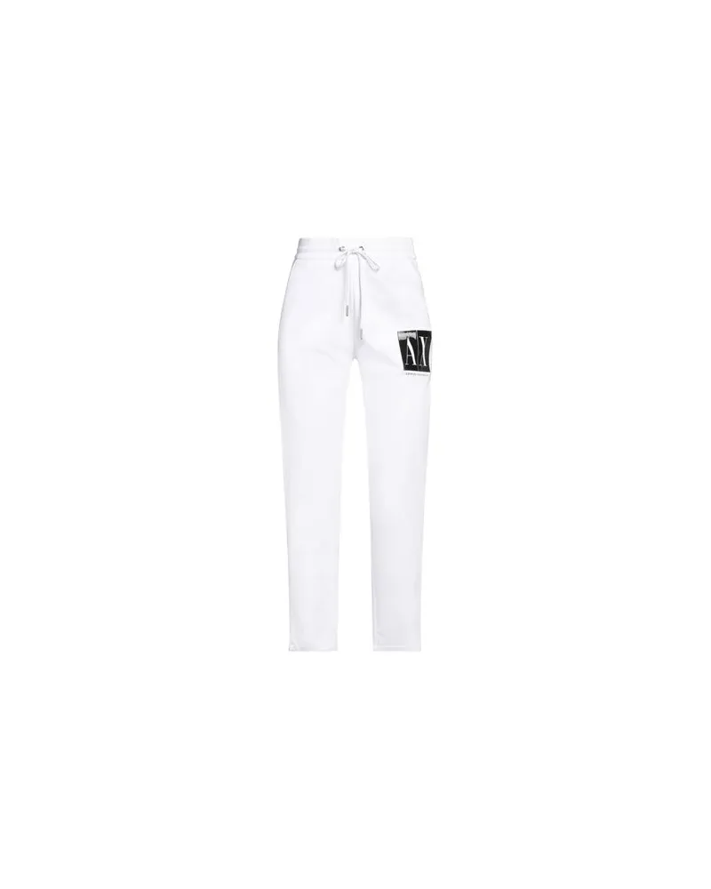 Armani Exchange HOSEN & RÖCKE - Hosenauf YOOX.COM Weiß